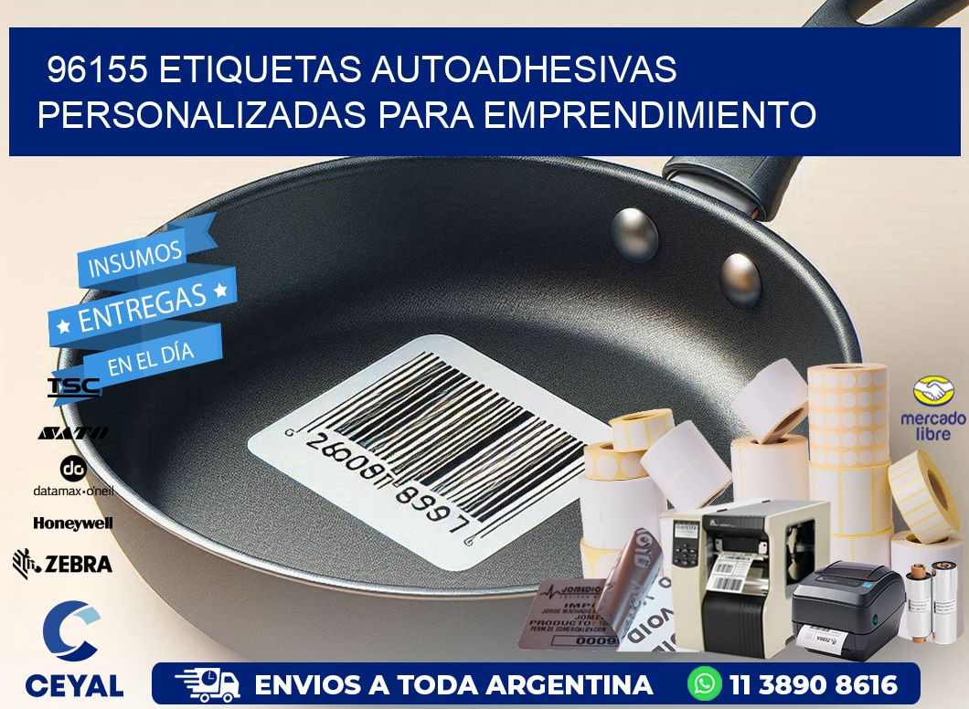 96155 etiquetas autoadhesivas personalizadas para emprendimiento