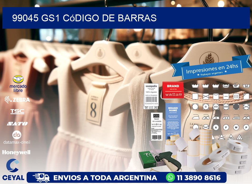 99045 GS1 código de barras