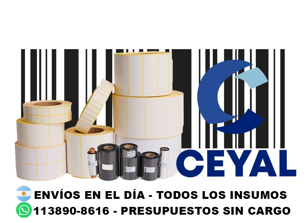 impresora zebra zm400 + 91210 etiquetas + ribbon