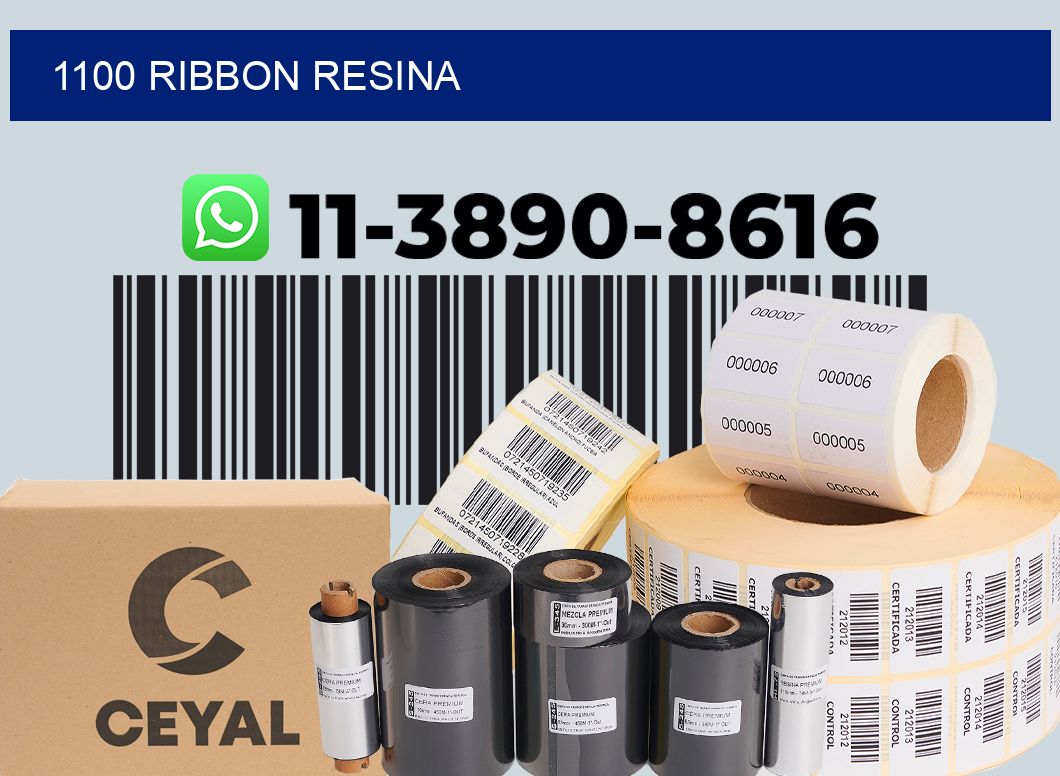1100 ribbon resina