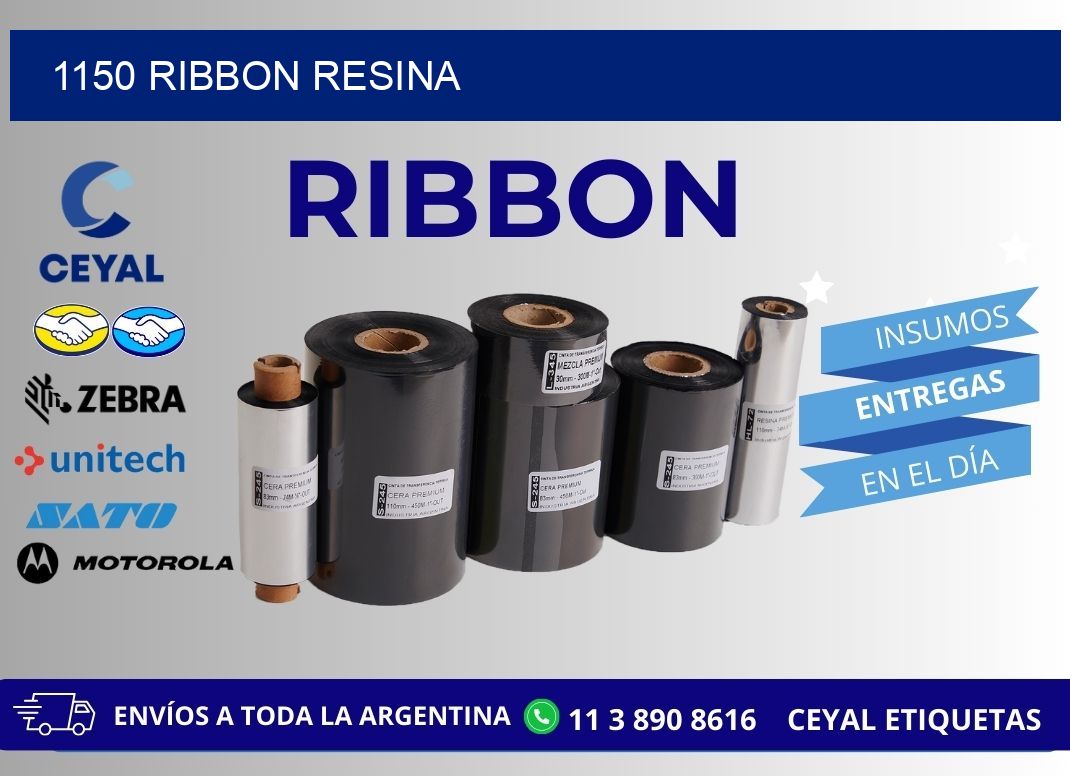 1150 ribbon resina