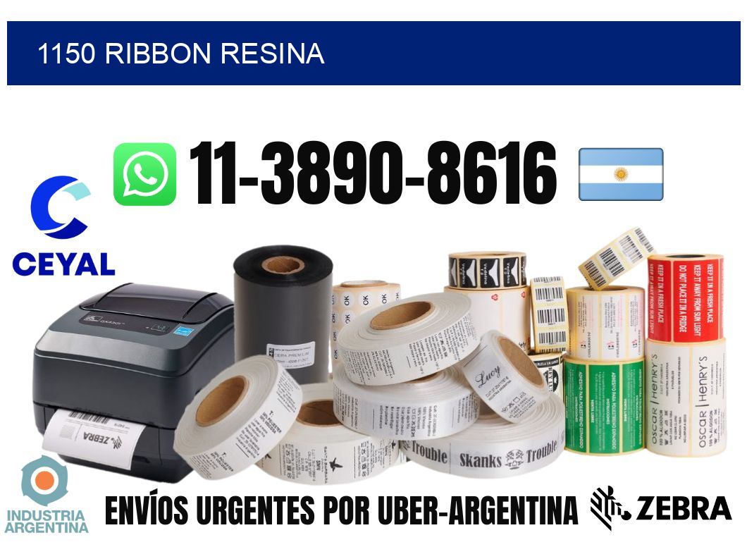 1150 ribbon resina