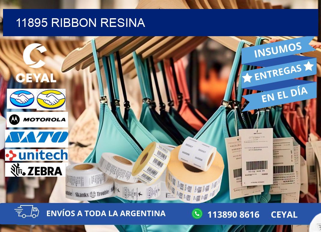11895 ribbon resina