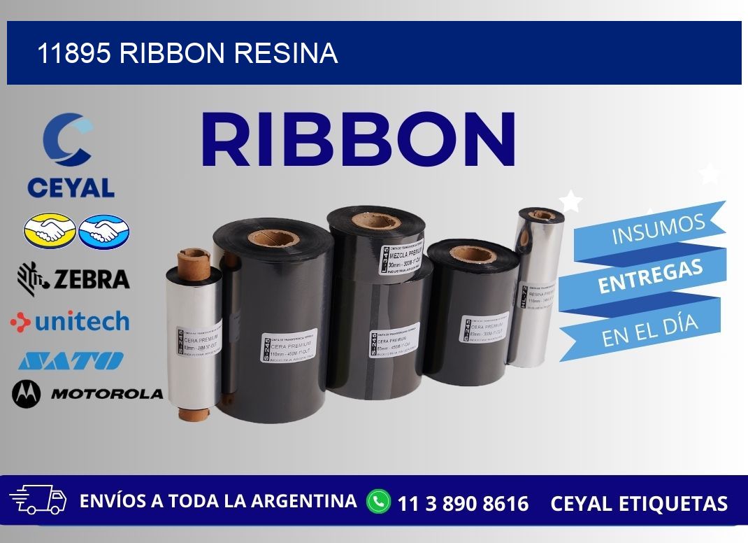 11895 ribbon resina