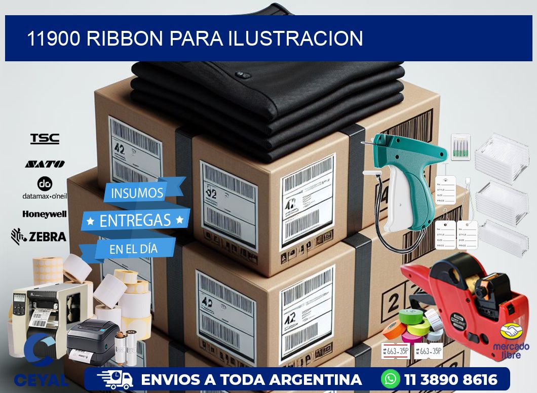 11900 ribbon para ilustracion