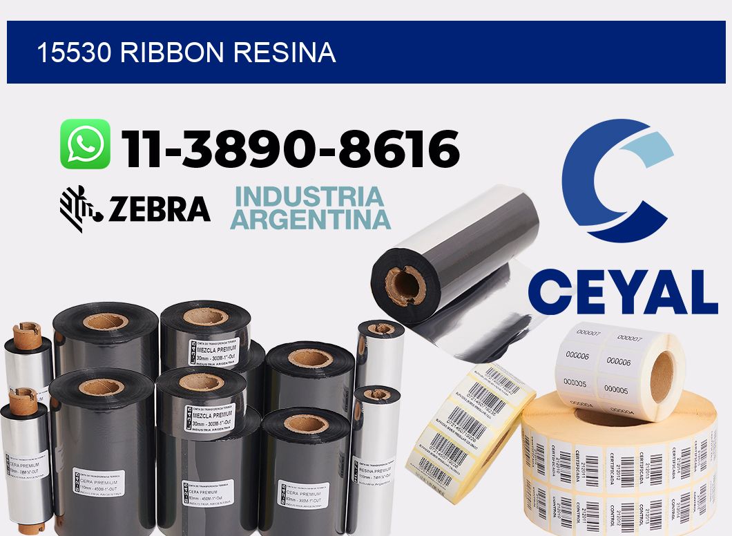 15530 ribbon resina