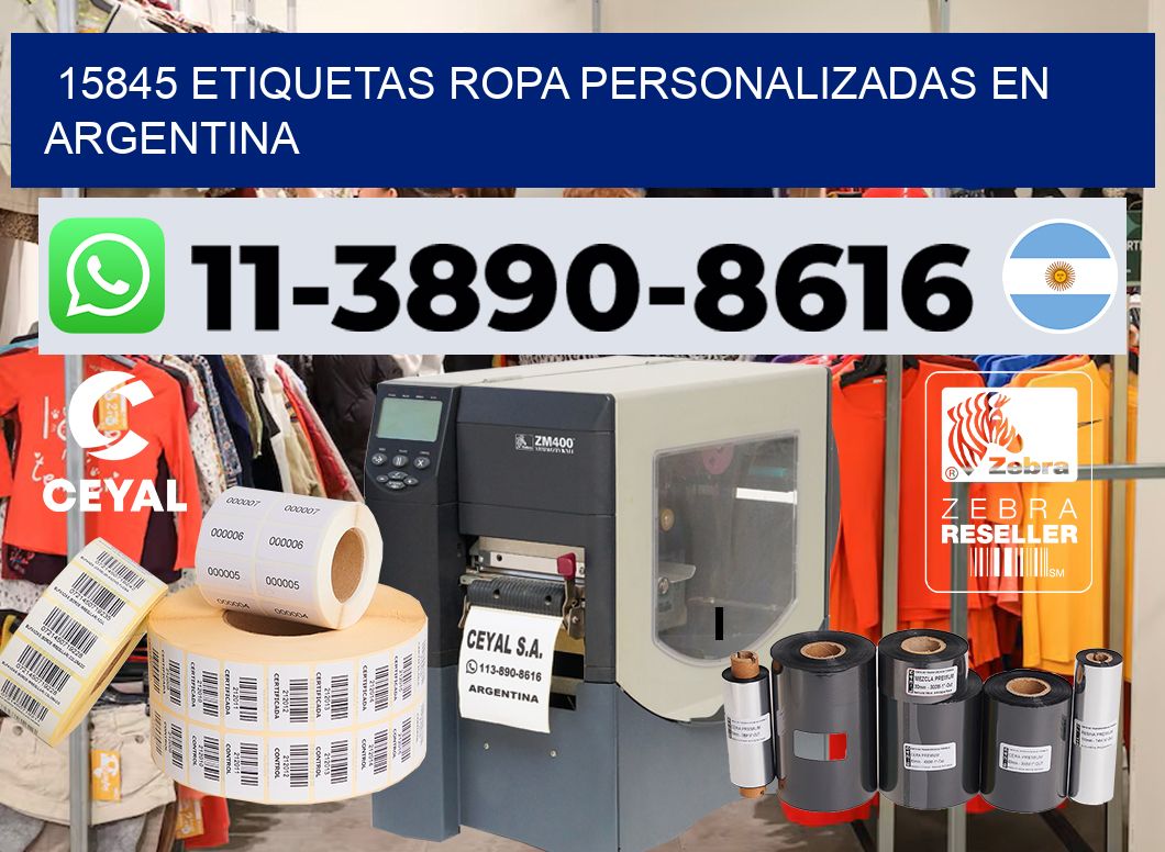 15845 Etiquetas ropa personalizadas en Argentina