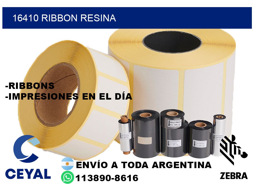 16410 ribbon resina