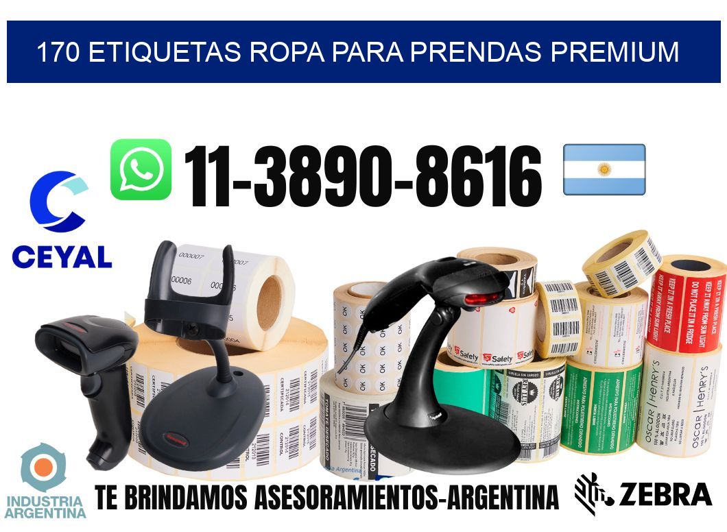 170 Etiquetas ropa para prendas premium