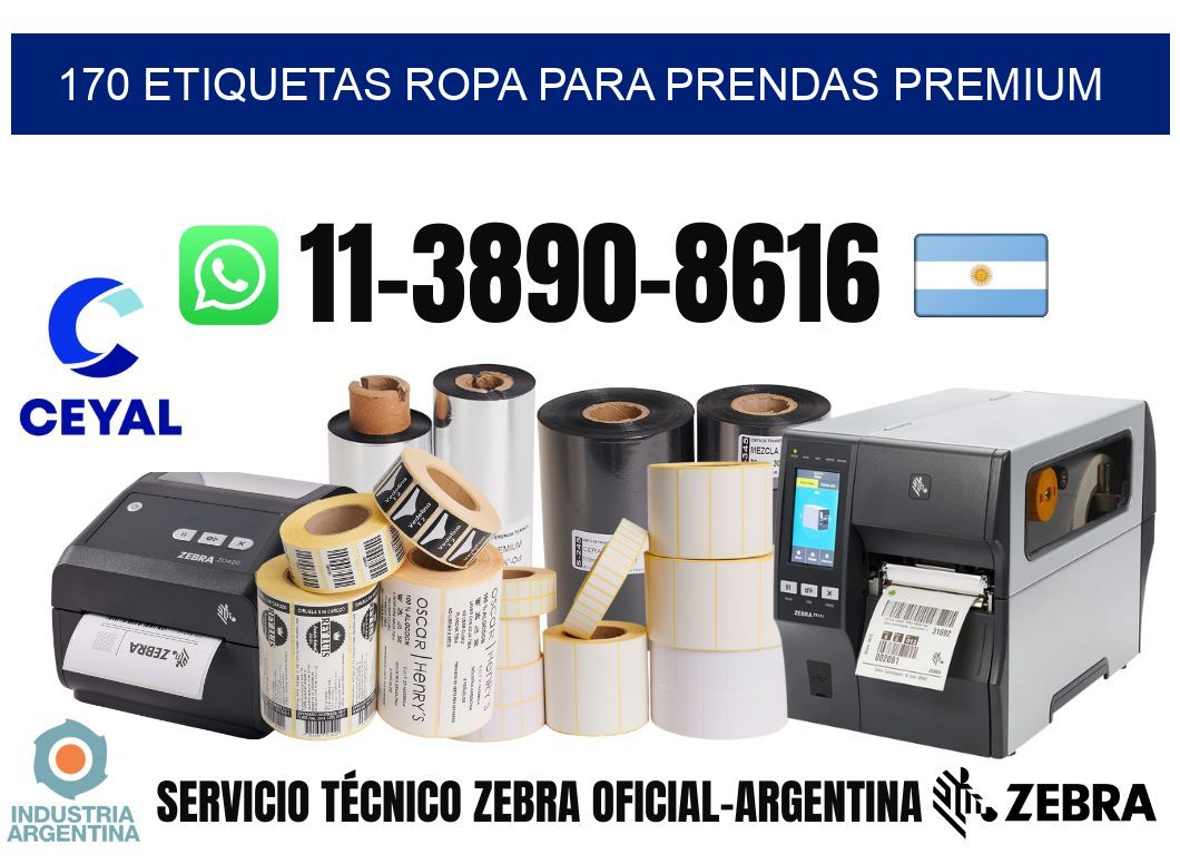 170 Etiquetas ropa para prendas premium