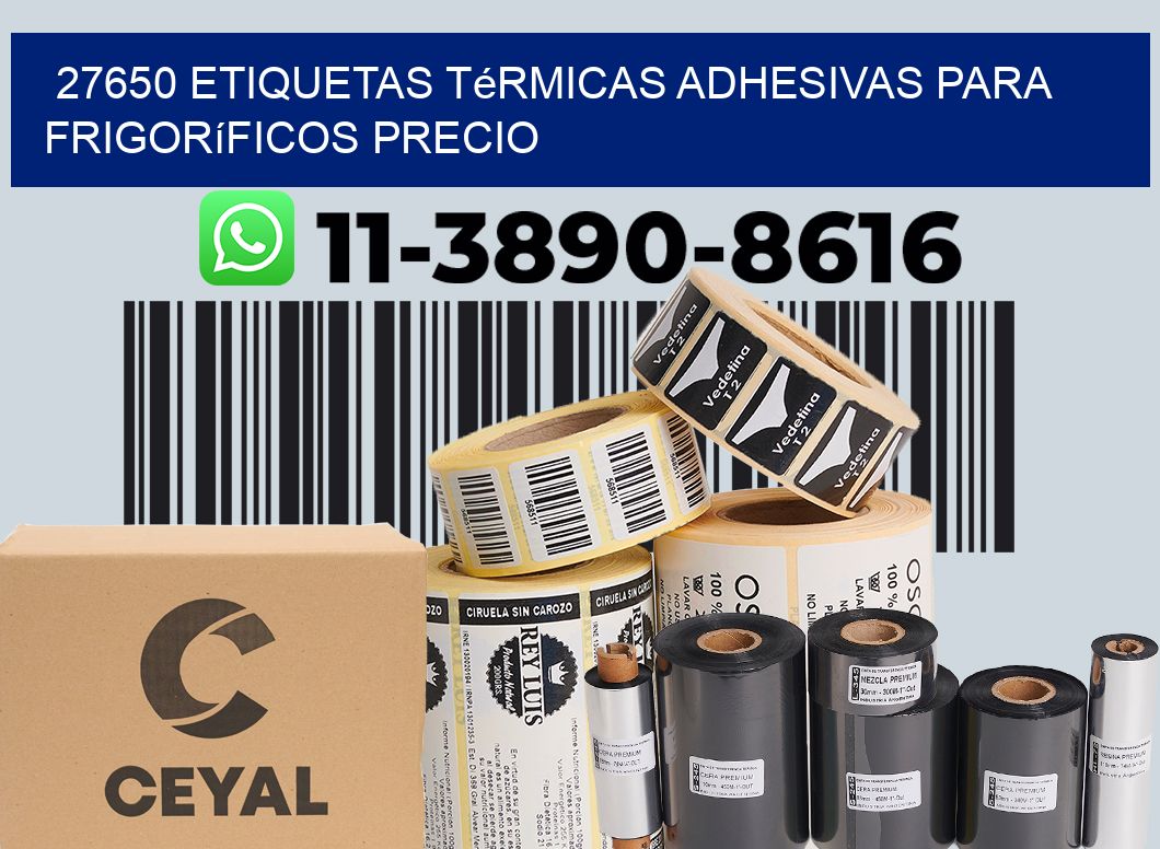 27650 etiquetas térmicas adhesivas para frigoríficos precio