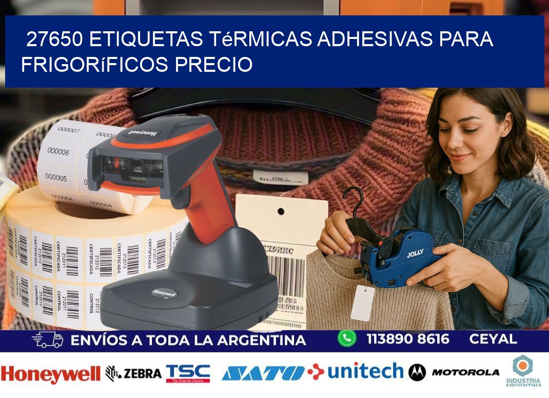 27650 etiquetas térmicas adhesivas para frigoríficos precio