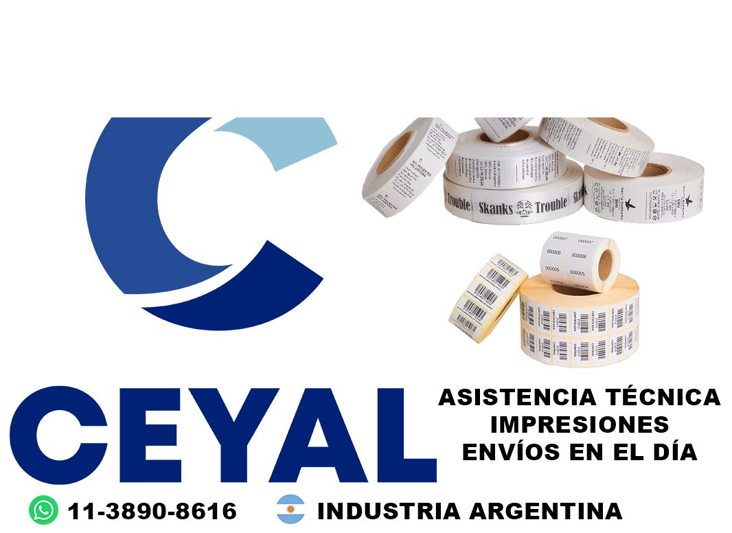 2845 etiquetas adhesivas para zt230 logística