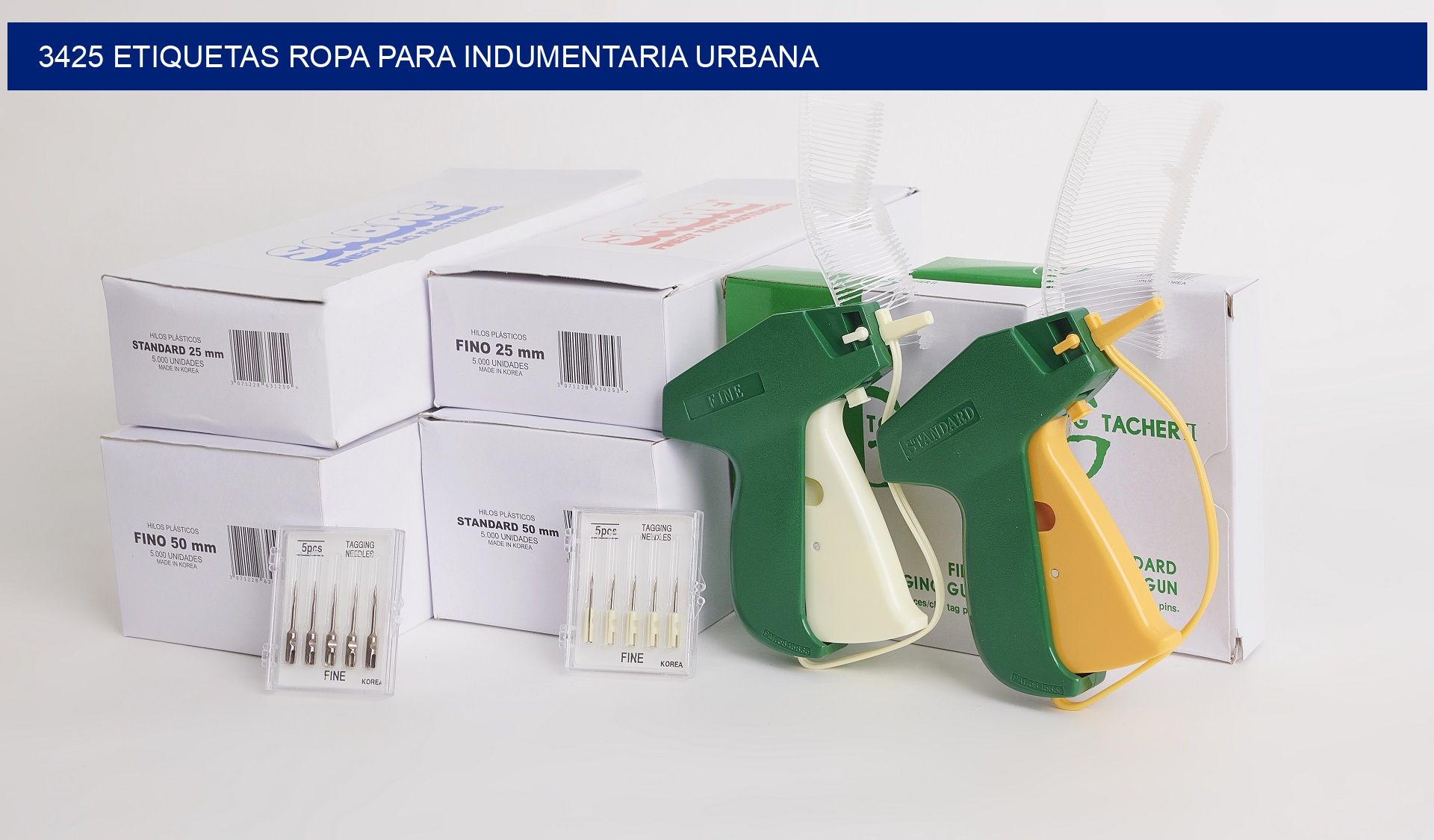 3425 Etiquetas ropa para indumentaria urbana