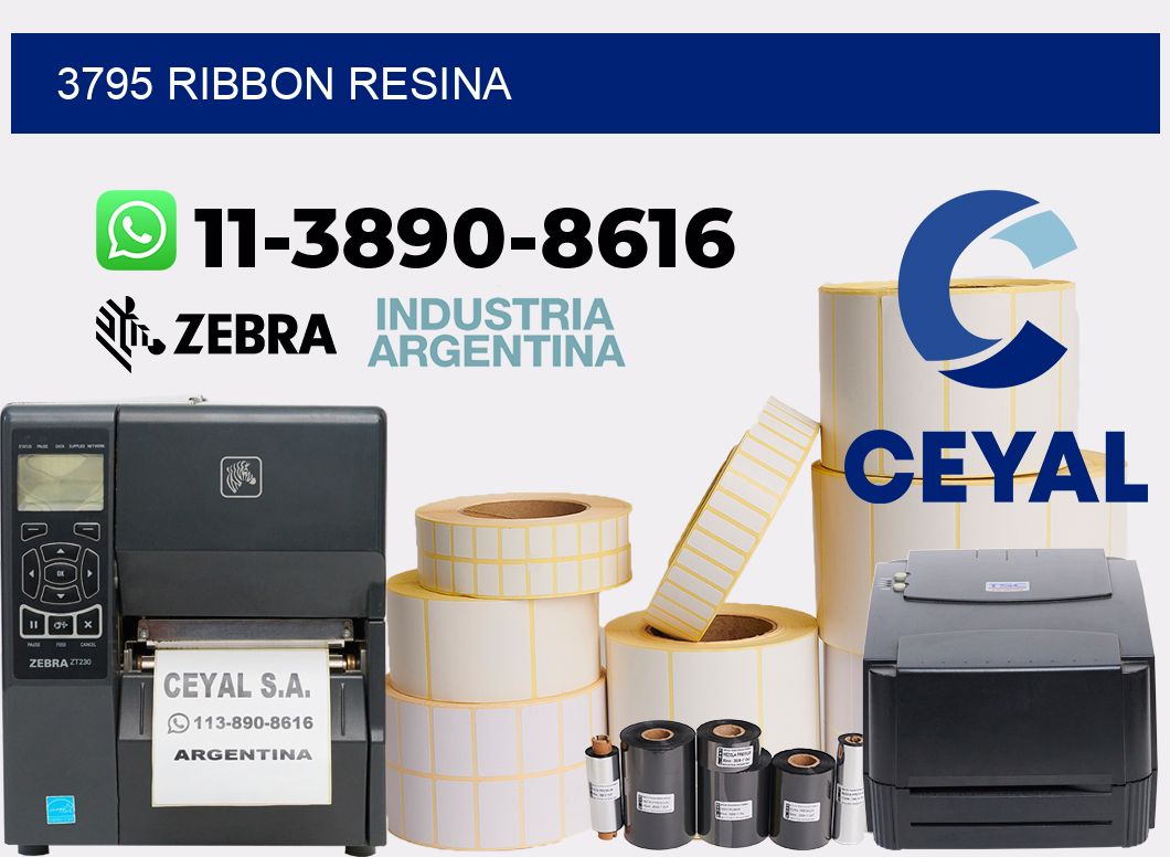 3795 ribbon resina