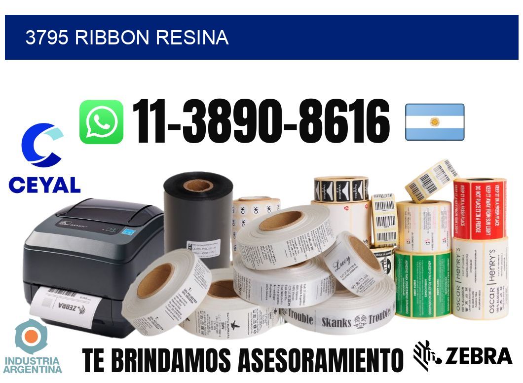 3795 ribbon resina