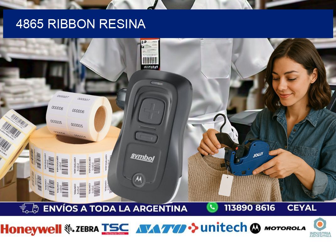 4865 ribbon resina