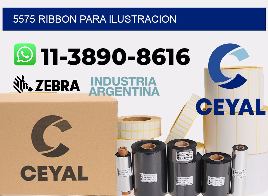 5575 ribbon para ilustracion