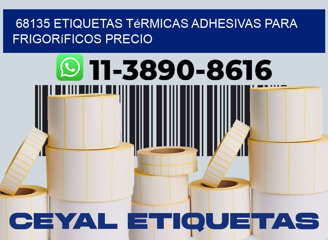 68135 etiquetas térmicas adhesivas para frigoríficos precio