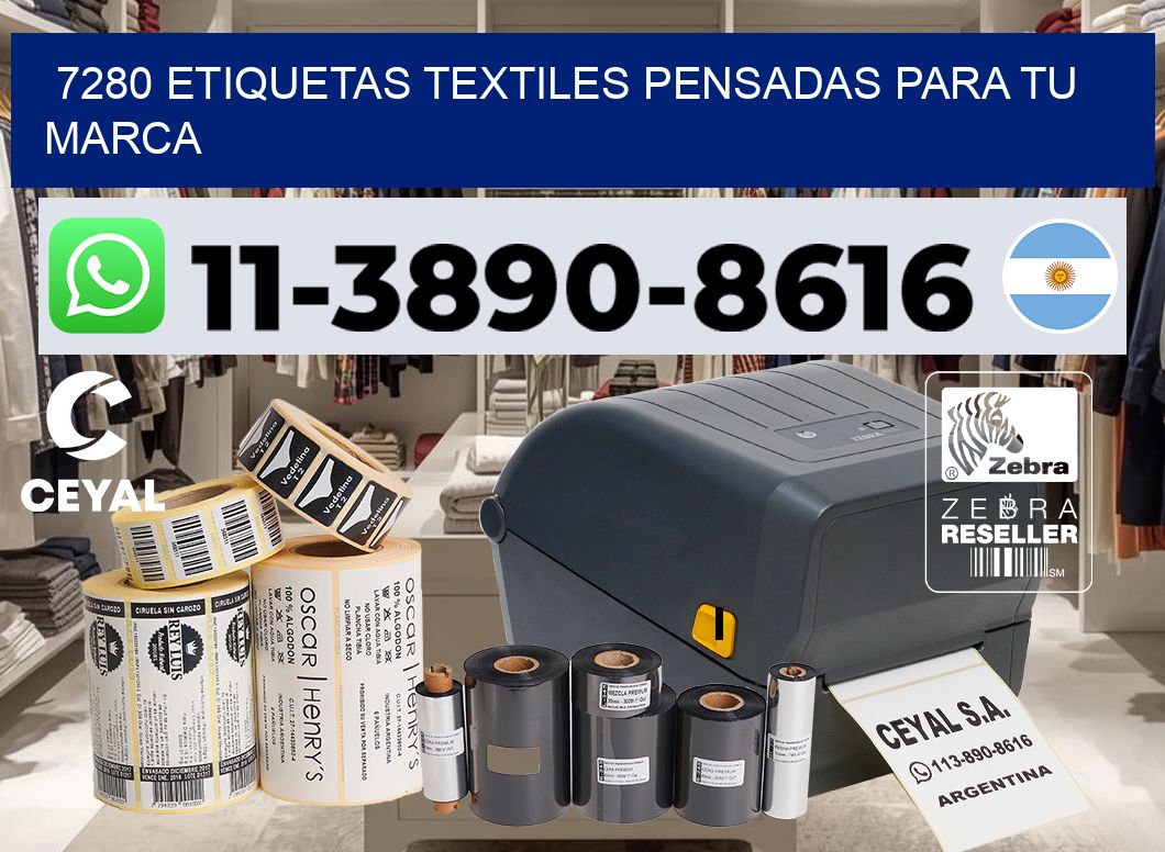7280 Etiquetas textiles pensadas para tu marca