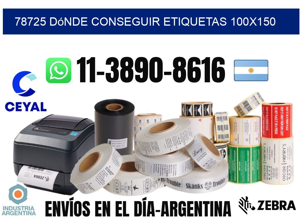 78725 dónde conseguir etiquetas 100×150