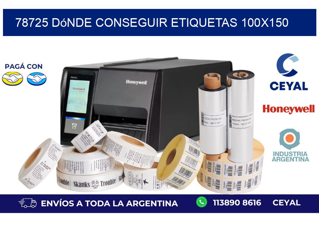 78725 dónde conseguir etiquetas 100x150