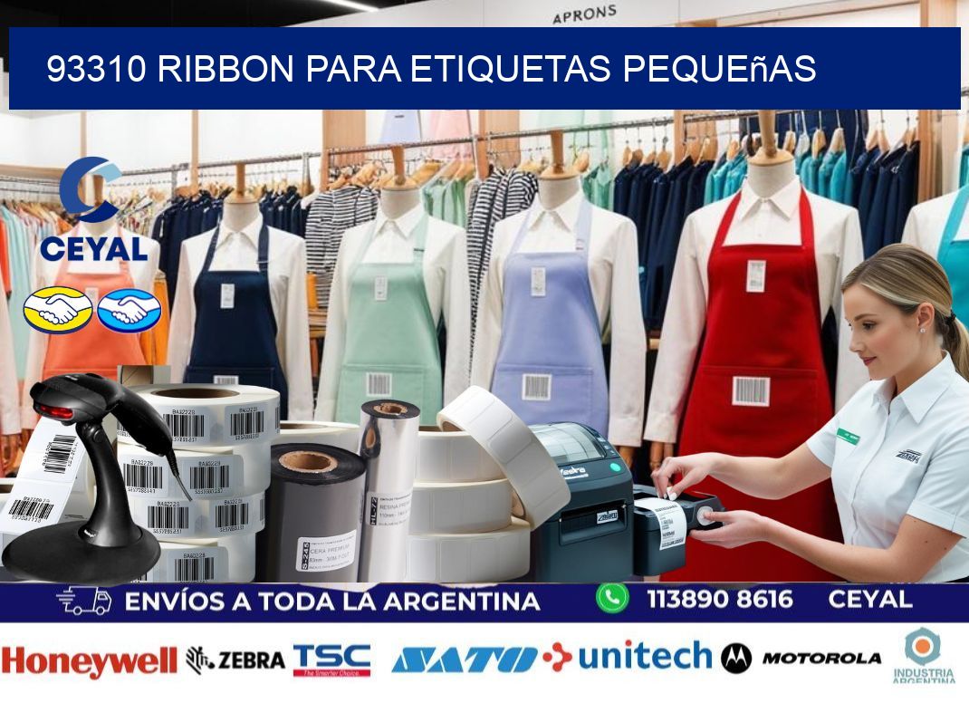 93310 ribbon para etiquetas pequeñas