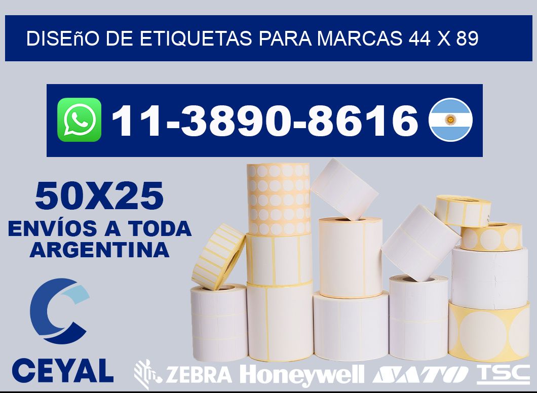diseño de etiquetas para marcas 44 x 89
