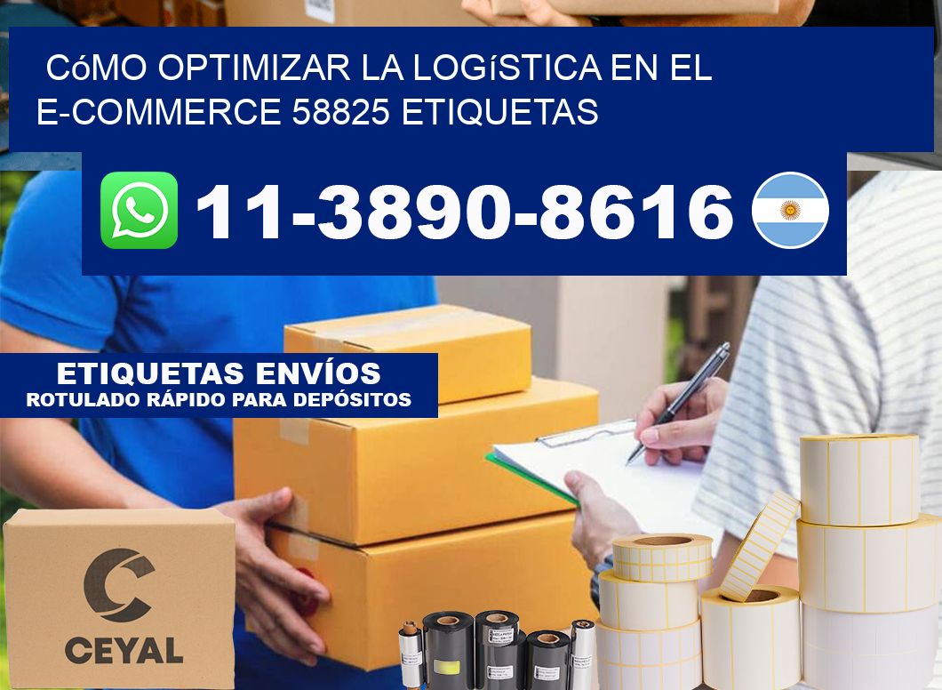Cómo optimizar la logística en el e-commerce 58825 etiquetas