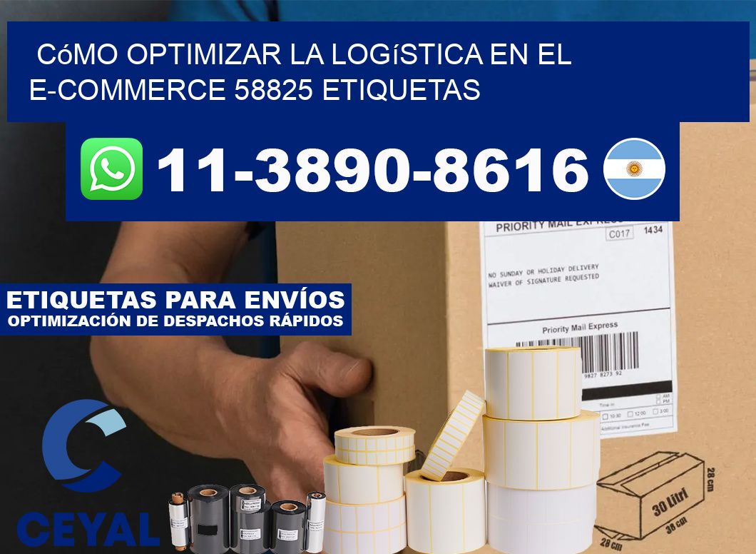 Cómo optimizar la logística en el e-commerce 58825 etiquetas