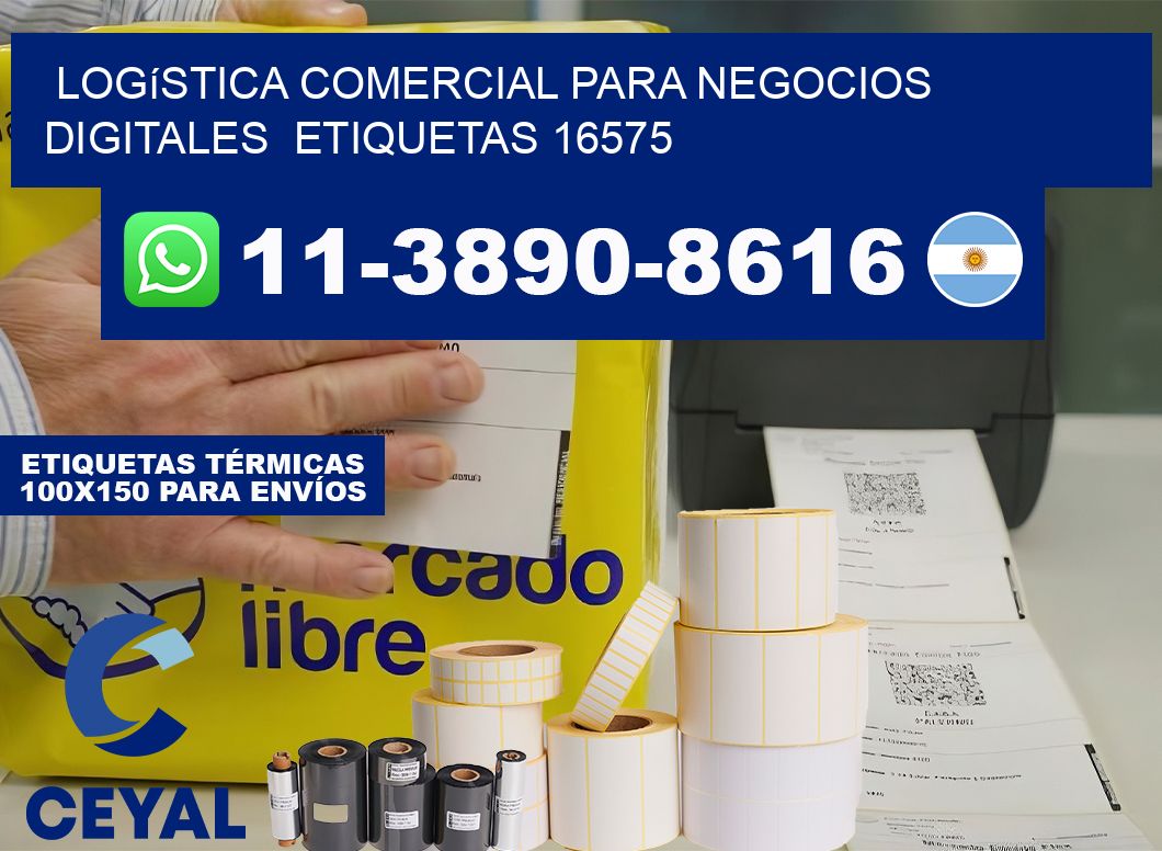 Logística comercial para negocios digitales  etiquetas 16575