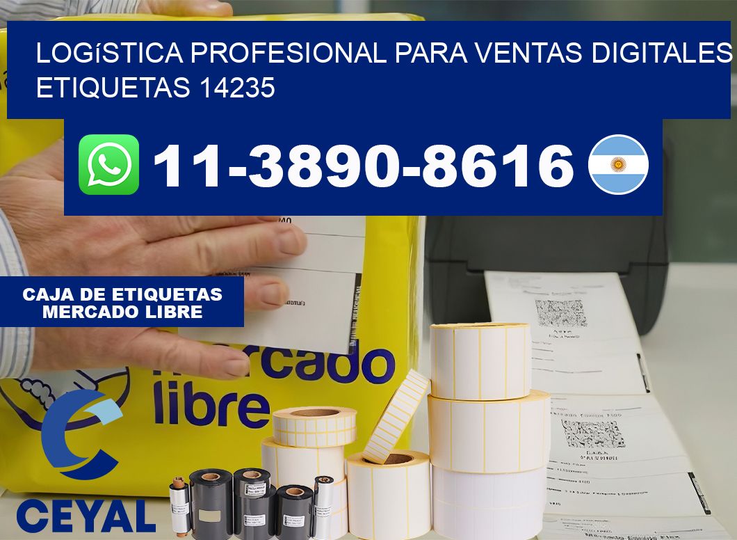 Logística profesional para ventas digitales  etiquetas 14235