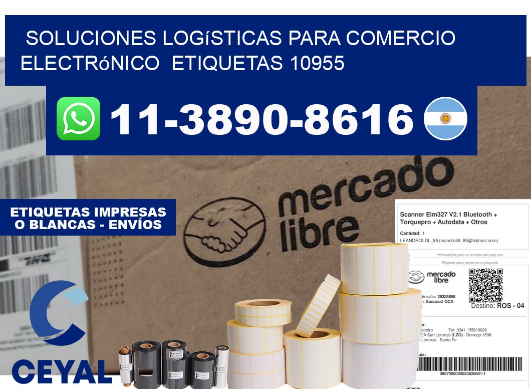 Soluciones logísticas para comercio electrónico  etiquetas 10955
