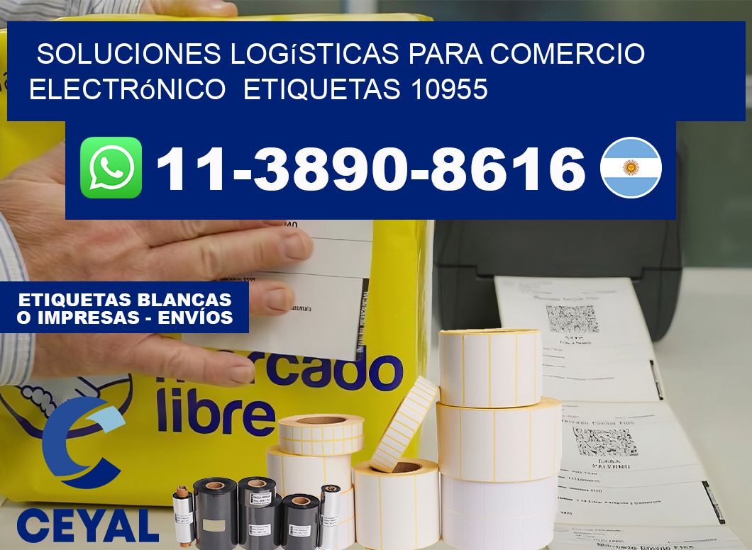 Soluciones logísticas para comercio electrónico  etiquetas 10955