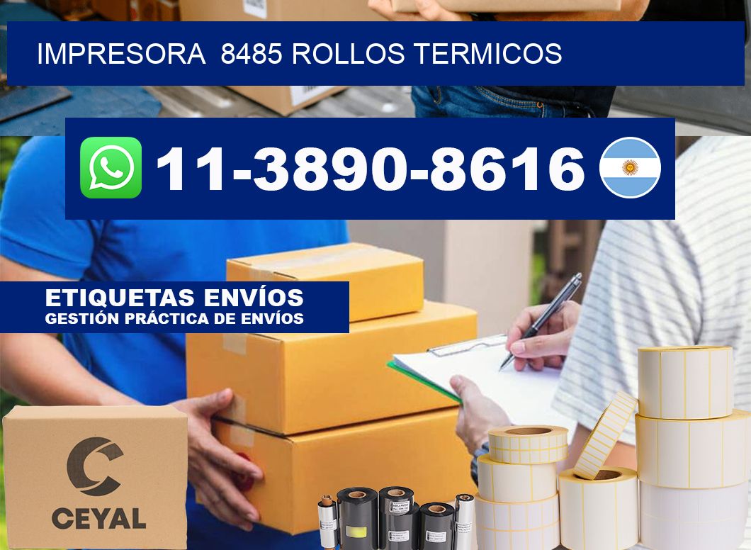 impresora  8485 rollos termicos