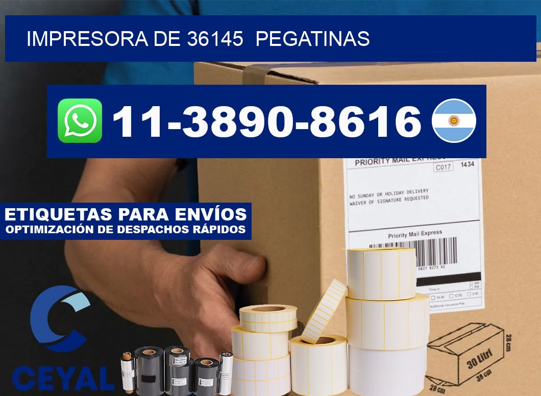 impresora de 36145  pegatinas