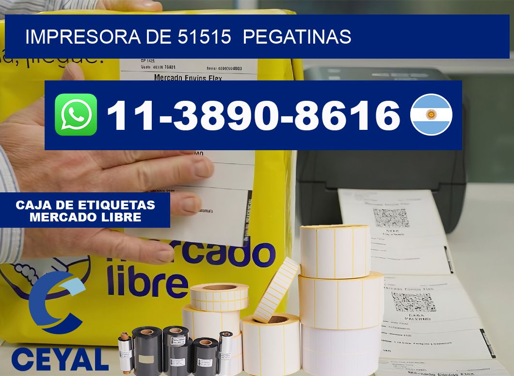 impresora de 51515  pegatinas