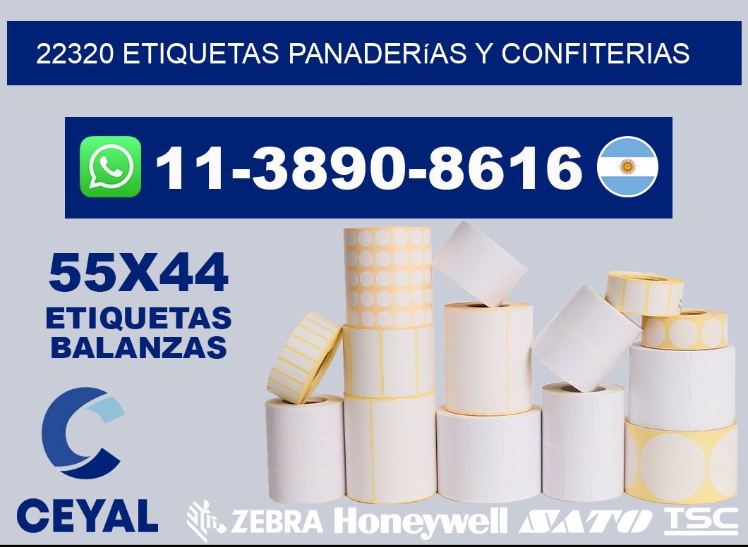 22320 etiquetas panaderías y confiterias