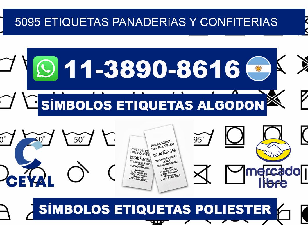 5095 etiquetas panaderías y confiterias