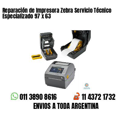 Reparación de Impresora Zebra Servicio Técnico Especializado 97 x 63