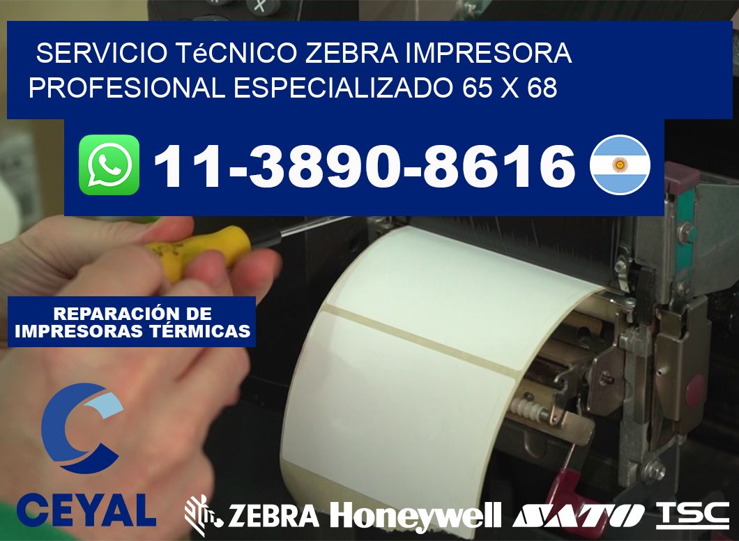 Servicio Técnico Zebra Impresora Profesional Especializado 65 x 68
