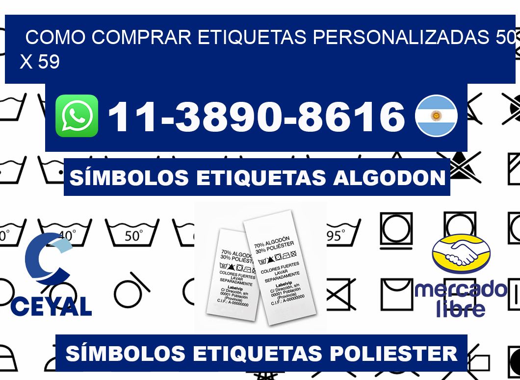 como comprar etiquetas personalizadas 50 x 59