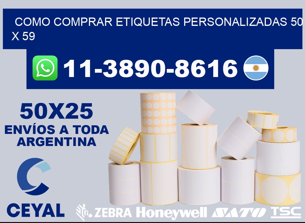 como comprar etiquetas personalizadas 50 x 59
