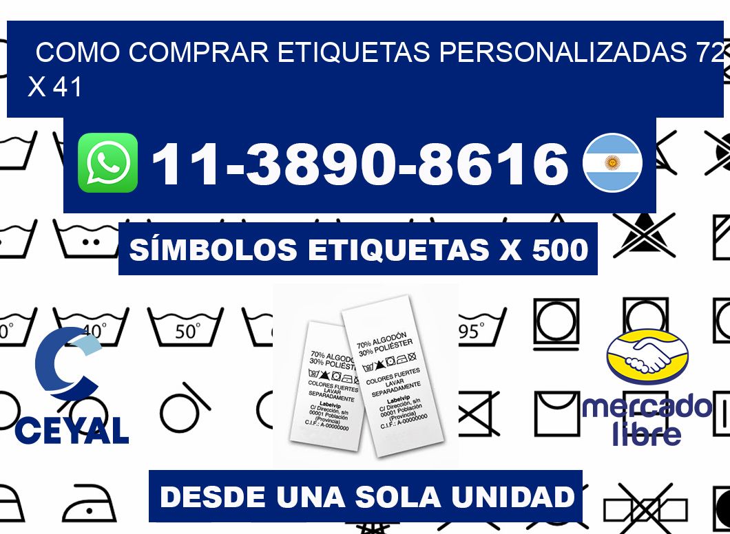 como comprar etiquetas personalizadas 72 x 41