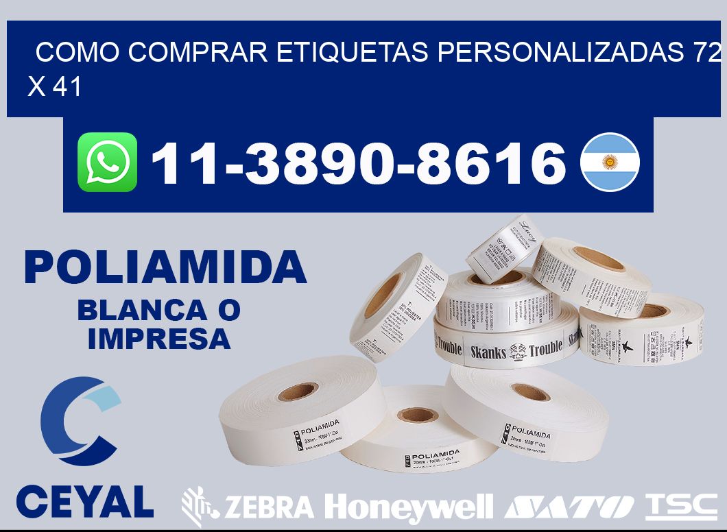 como comprar etiquetas personalizadas 72 x 41