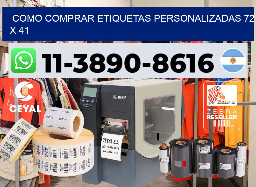 como comprar etiquetas personalizadas 72 x 41