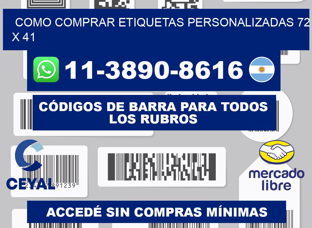 como comprar etiquetas personalizadas 72 x 41