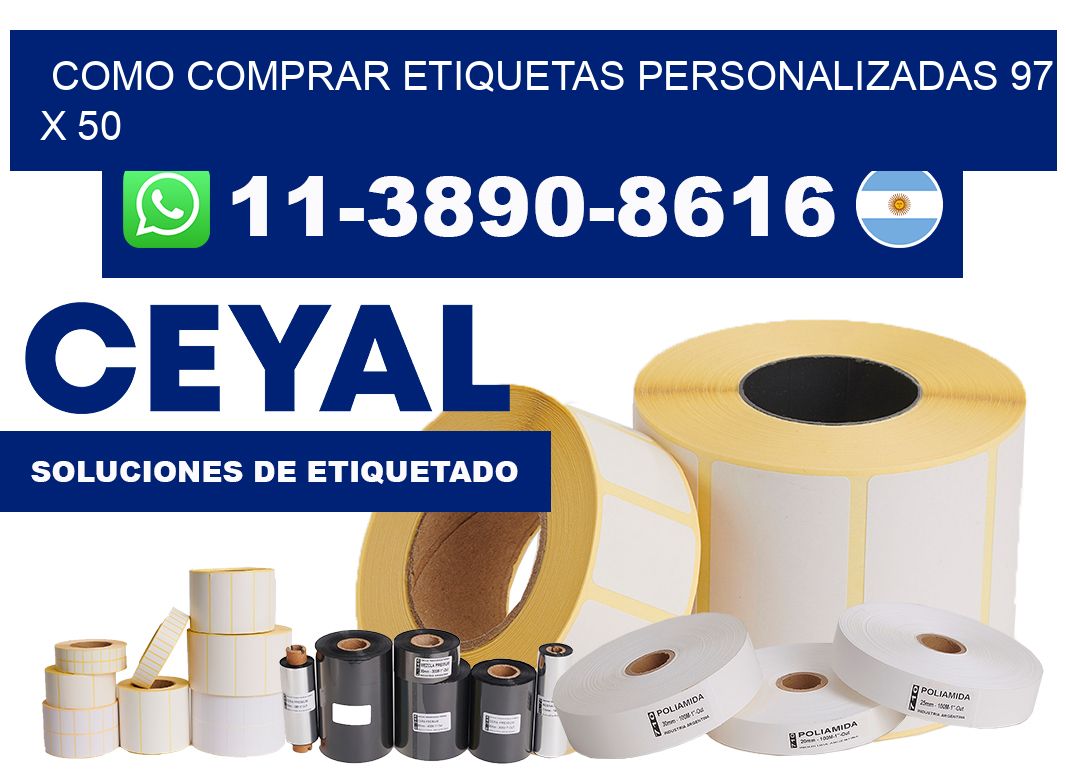 como comprar etiquetas personalizadas 97 x 50