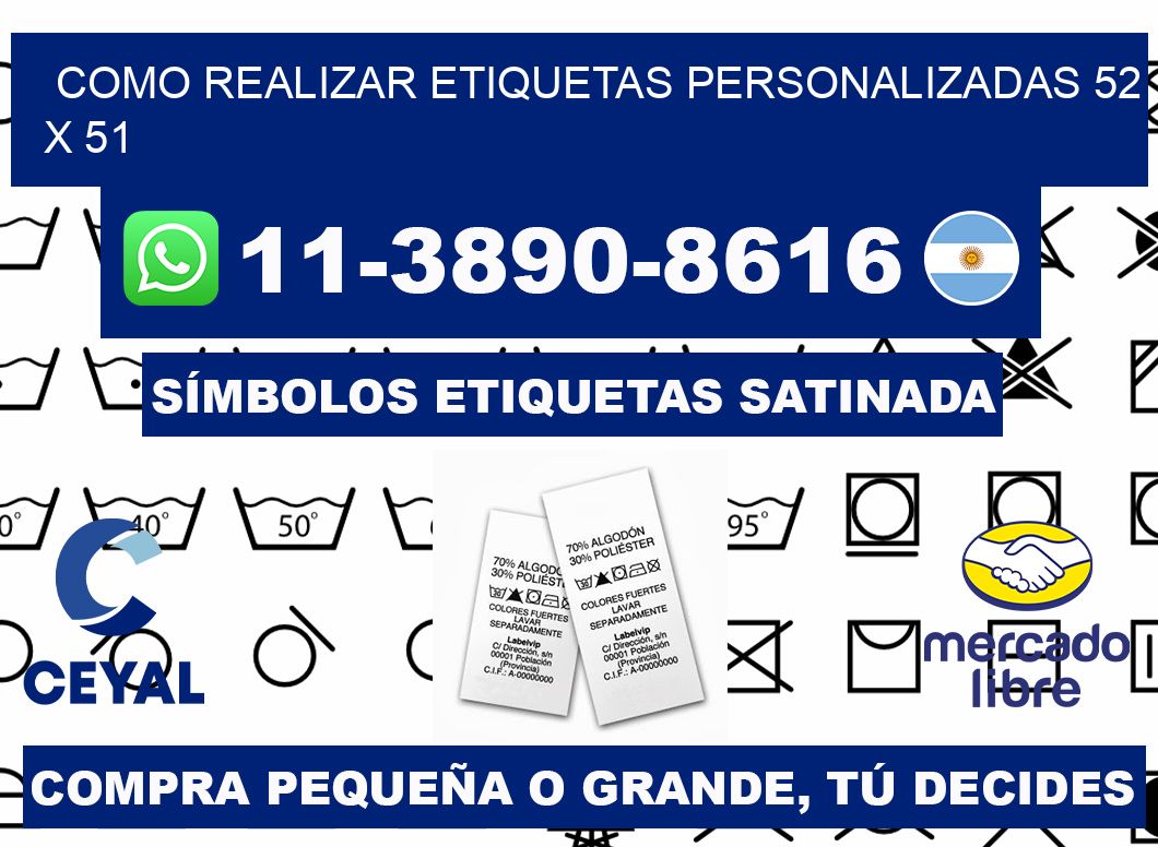 como realizar etiquetas personalizadas 52 x 51