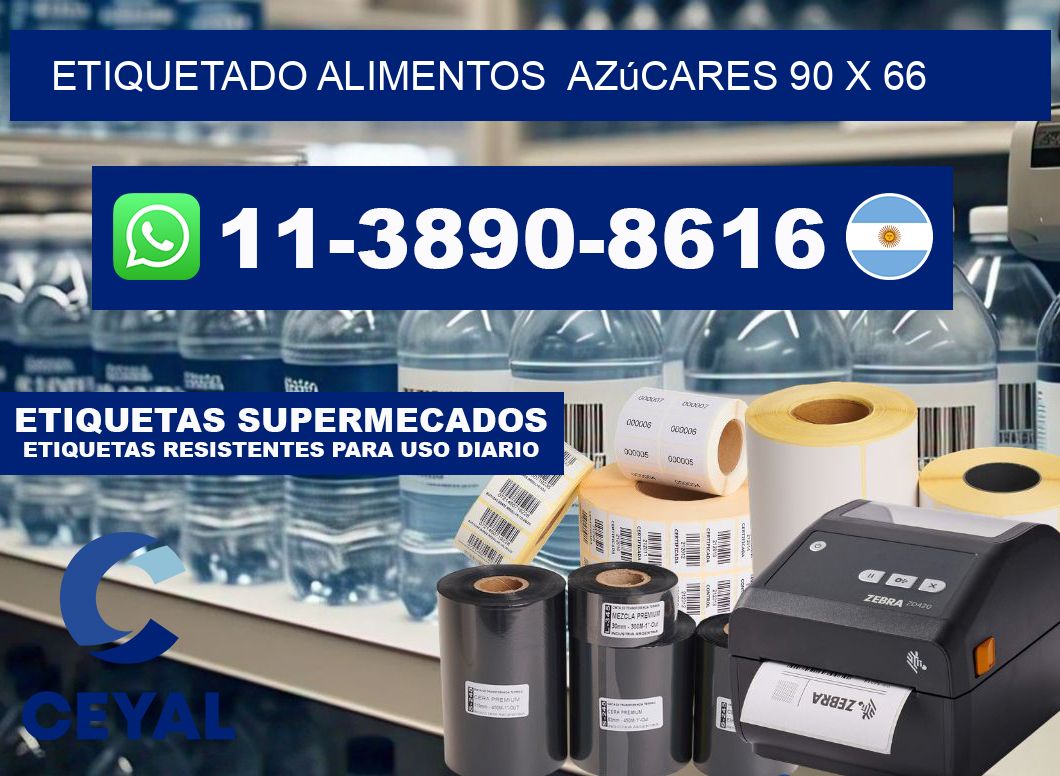 etiquetado alimentos Azúcares 90 x 66